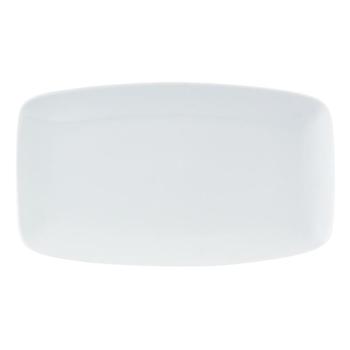 Porcelite Vitrified Hotelware. Squared Rectangular Platter / Plate