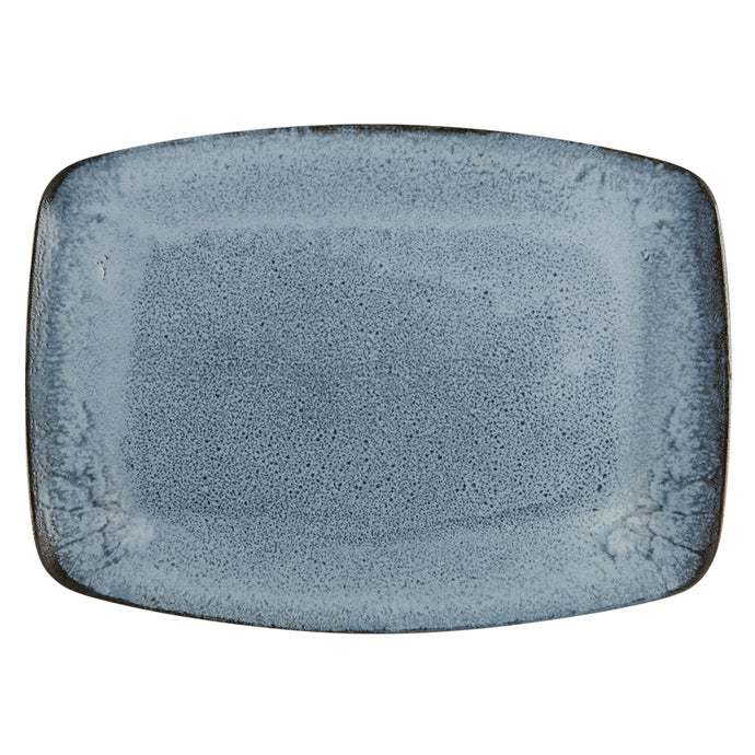 Aura by Porcelite. Glacier Rectangular Plate, 12.5' / Large'