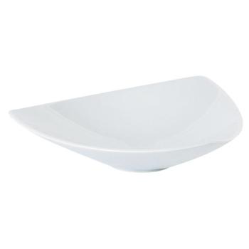 Porcelite Vitrified Hotelware. Squared Triangular Plate, 9