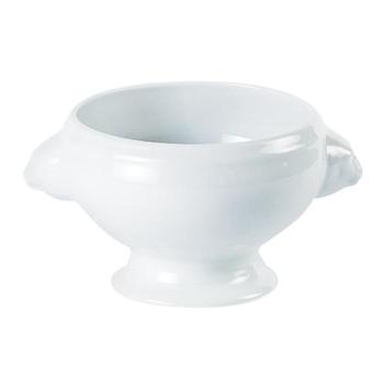 Porcelite Vitrified Hotelware. Standard Lion Head Soup Bowl, 14oz