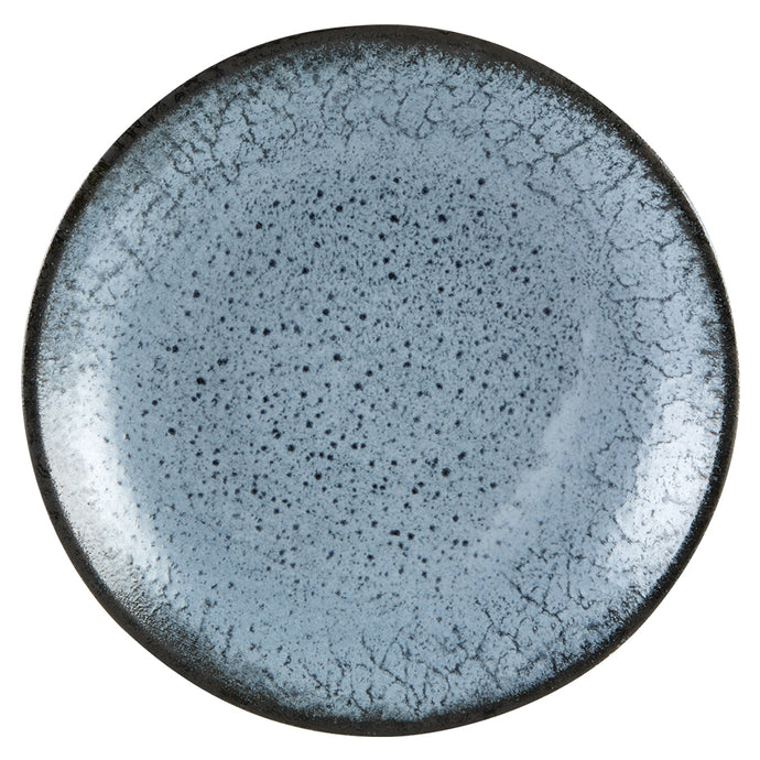 Aura by Porcelite. Glacier Coupe Plate, 10.5’ / Medium