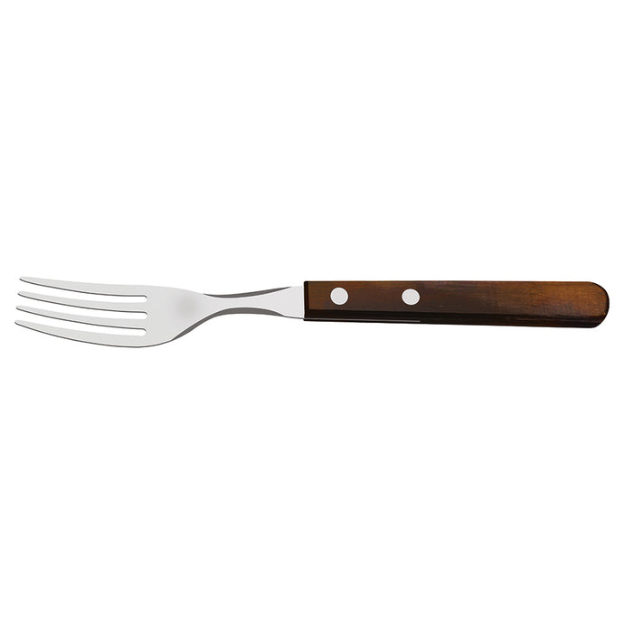 Middle Size Fork Polywood (Brown), 12 Pieces