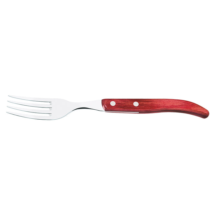 French Style Forks Polywood (Red), 12 Pieces