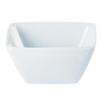 Porcelite Vitrified Hotelware. Creations Tall Square Bowl