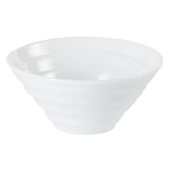Porcelite Vitrified Hotelware. Creations Conical Cookie Dish (Sauce / Dip)
