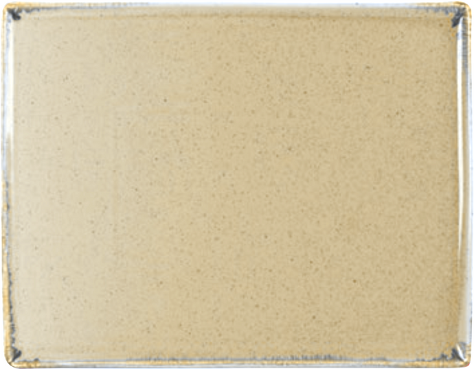 Seasons by Porcelite. Wheat Rectangular Platter, 10.5