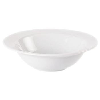 Porcelite Vitrified Hotelware. Standard Stone Rimmed Fruit Bowl