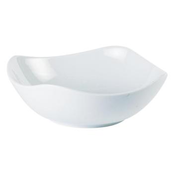 Porcelite Vitrified Hotelware. Squared Bowl, 6.75