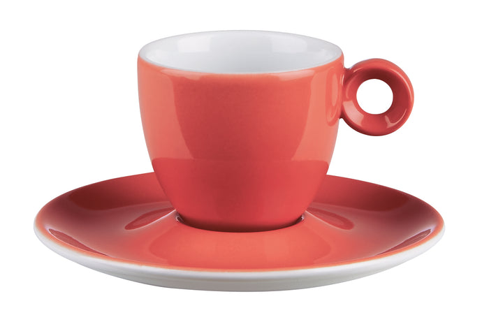 Costa Verde Cafe. Red Espresso Cup