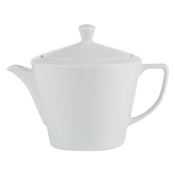 Porcelite Vitrified Hotelware. Standard Conic Tea Pot, 26oz
