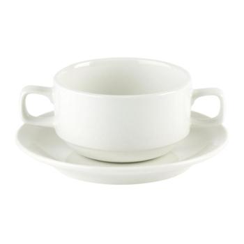 Australian Fine China. Standard Double Handled Soup Cup