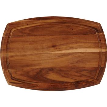 Acacia Wooden Board with Rounded Edge (Large)