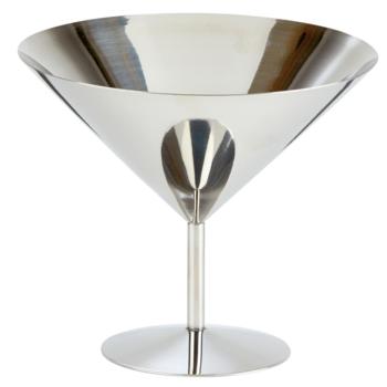 Stainless Steel Martini Stemmed Bowl Short (Large)