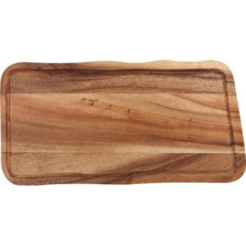 Acacia Wooden Board with Groove (15.75'' x 8'')