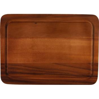 Acacia Cutting Board with Groove