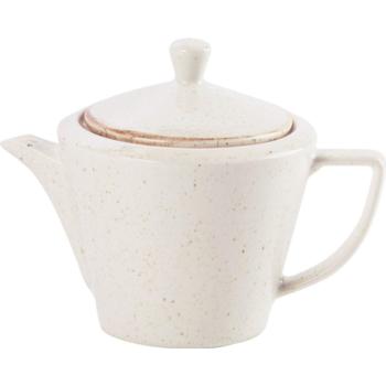 Seasons by Porcelite. Oatmeal Conic Teapot