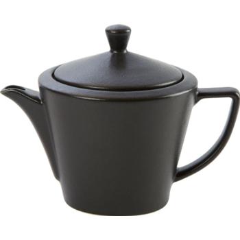 Seasons by Porcelite. Graphite Conic Teapot