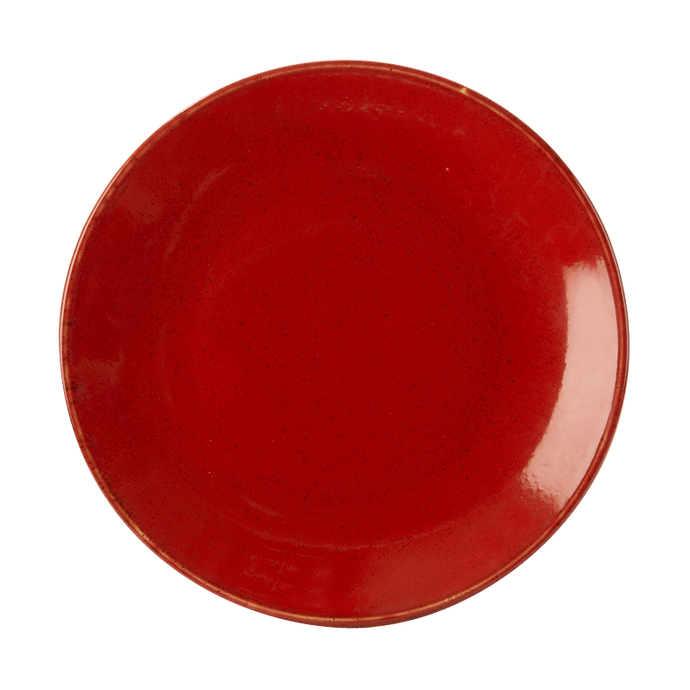 Seasons by Porcelite. Magma Coupe Plate, 12''