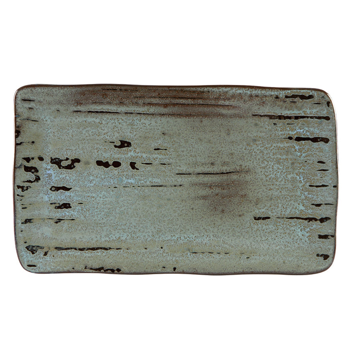 Rustico Stoneware. Vintage Rectangular Plate, 14.25