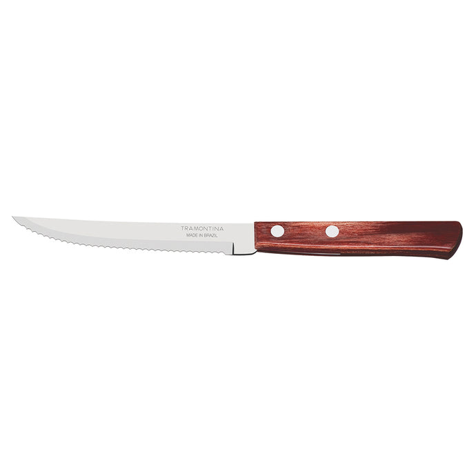 Small Steak Knives Polywood (Red), 12 Pieces