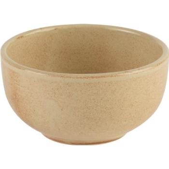 Rustico Stoneware. Flame Sugar Bowl