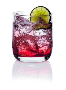 Top Drink by Ocean, Rock Glass